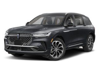 black 2025 lincoln nautilus side angle front view