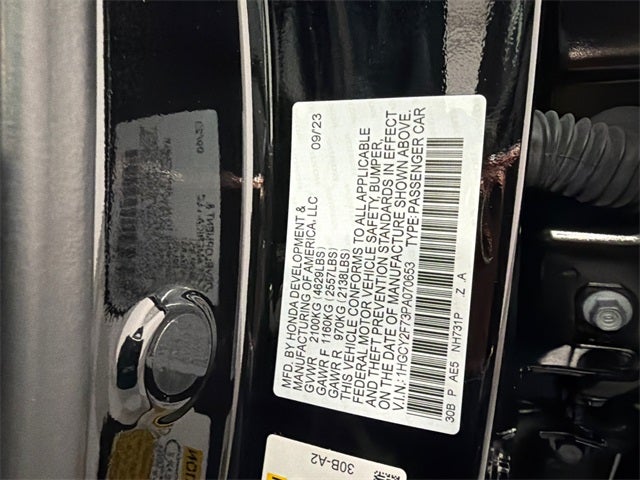 2023 Honda Accord Hybrid Sport-L