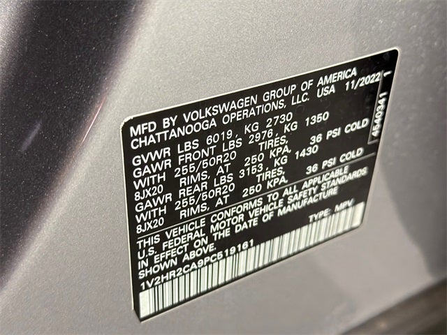 2023 Volkswagen Atlas 3.6L V6 SE w/Technology