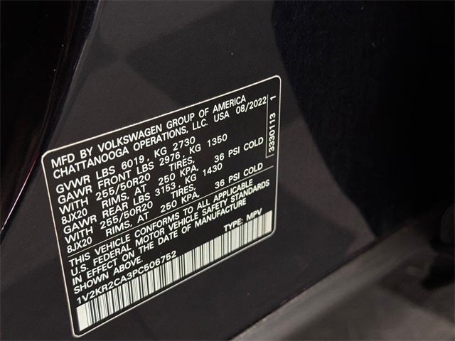 2023 Volkswagen Atlas 3.6L V6 SE w/Technology