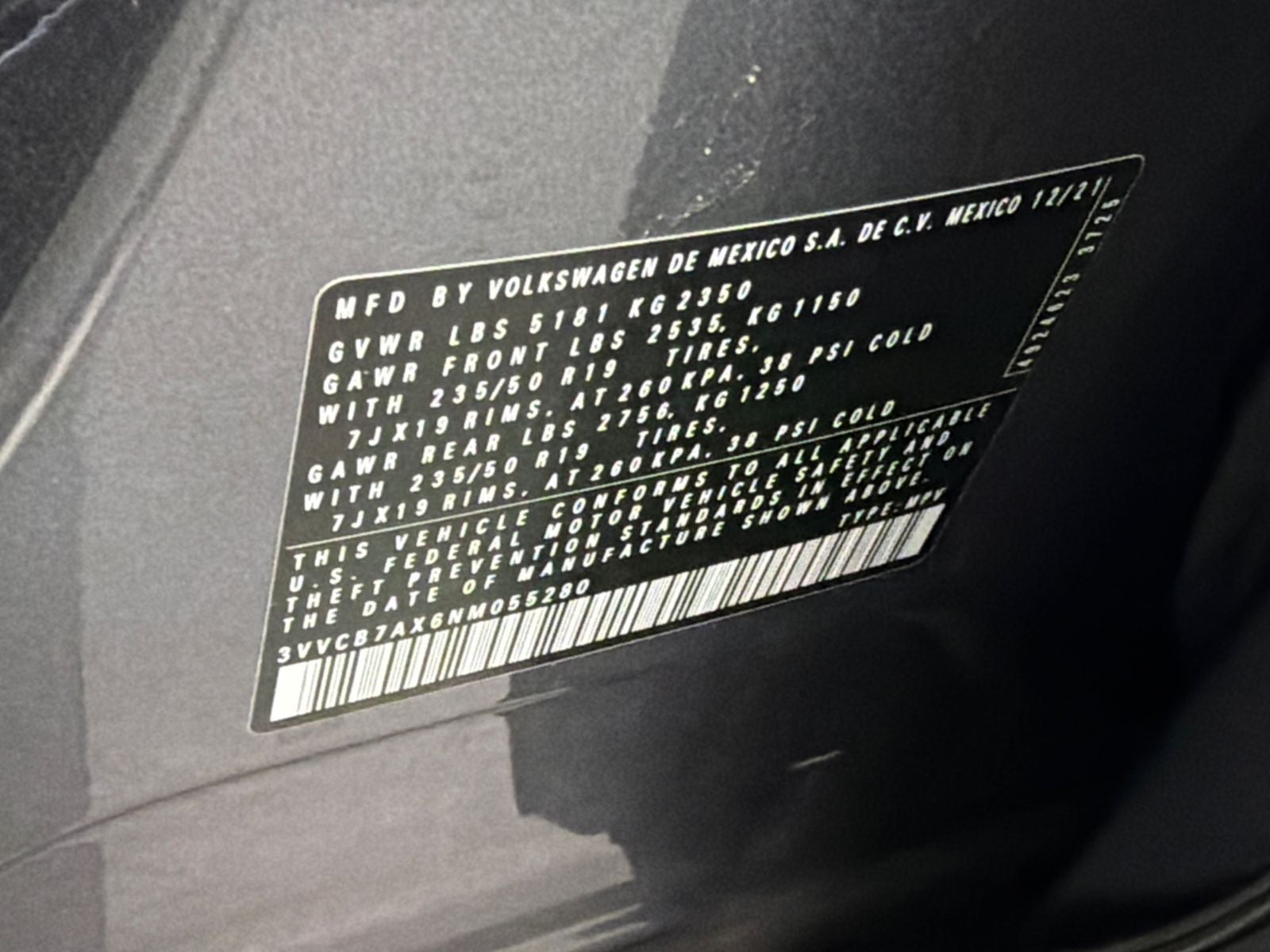2022 Volkswagen Tiguan 2.0T SE R-Line Black