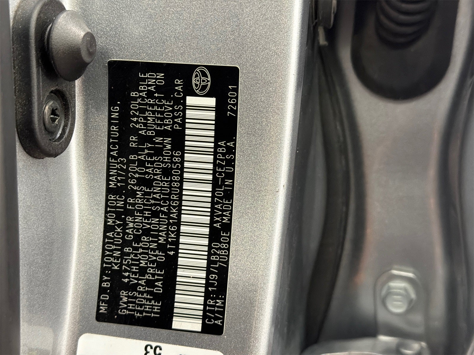 2024 Toyota Camry XSE