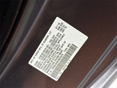 2018 Honda Odyssey Elite