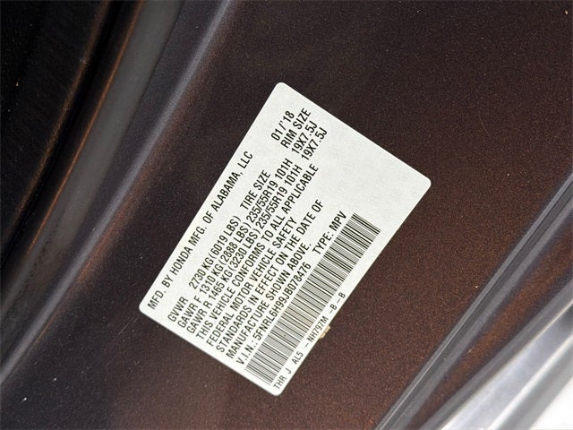 2018 Honda Odyssey Elite