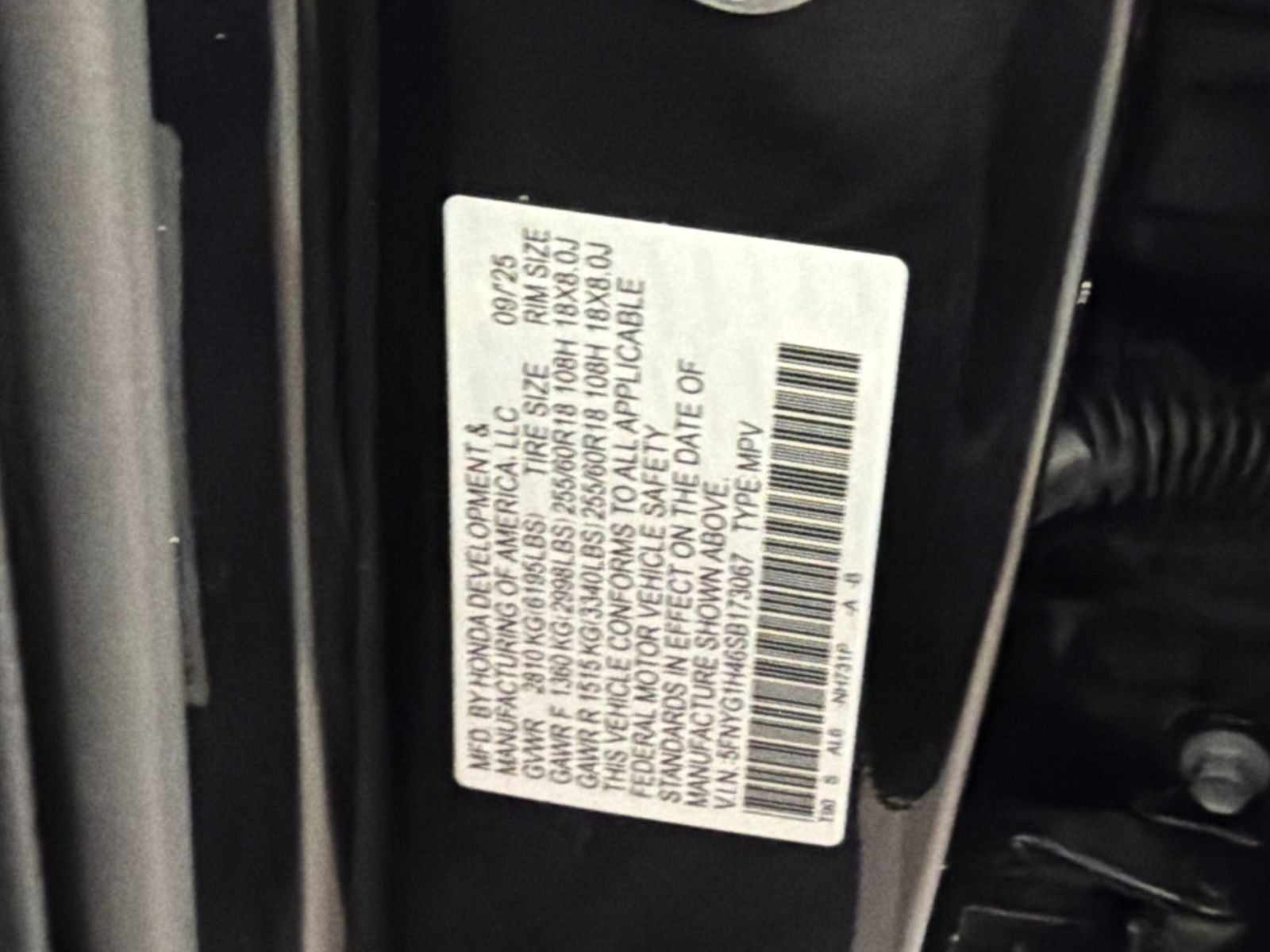 2025 Honda Pilot EX-L