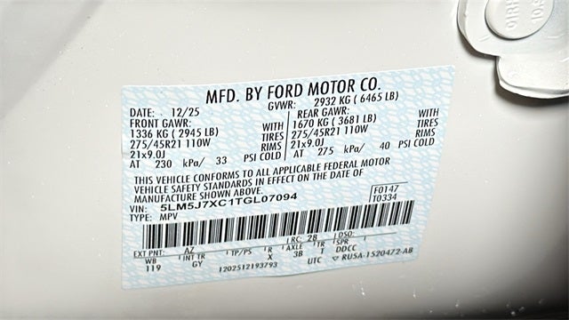 2026 Lincoln Aviator Reserve