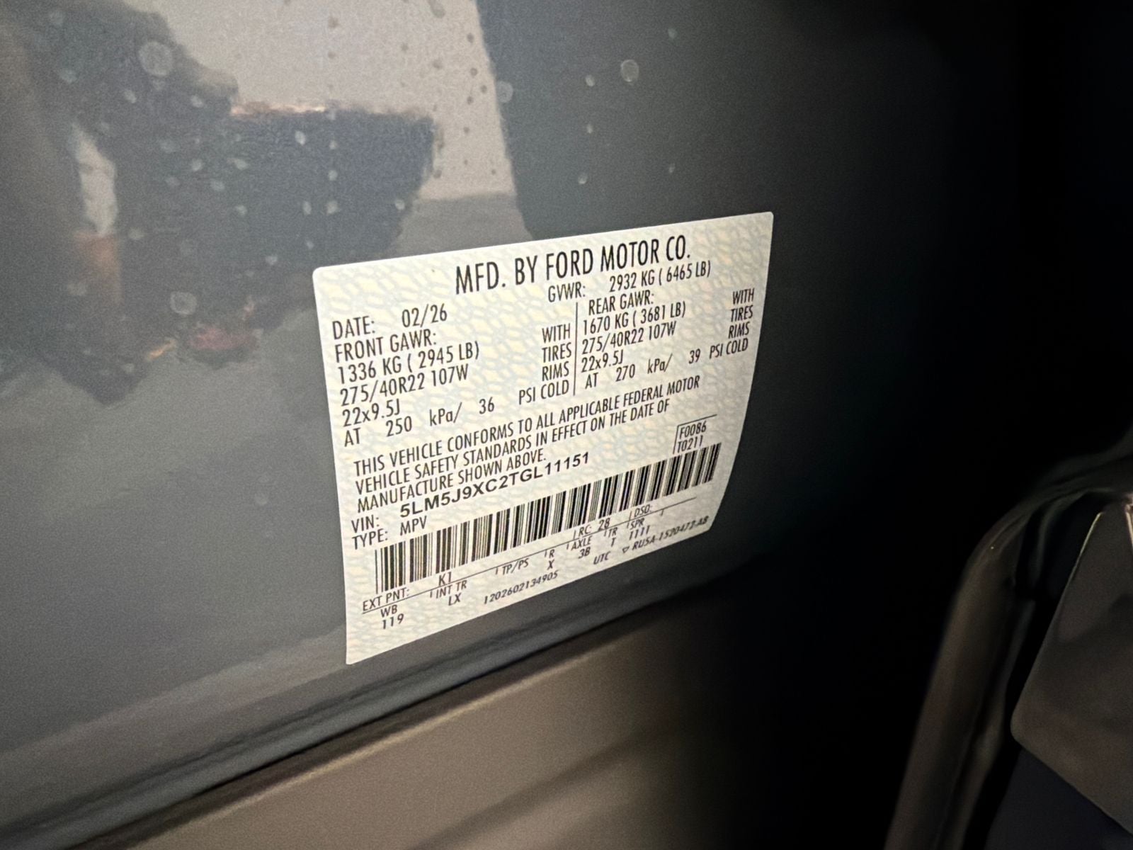 2026 Lincoln Aviator Black Label