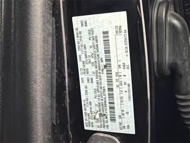 2022 Lincoln Corsair Standard