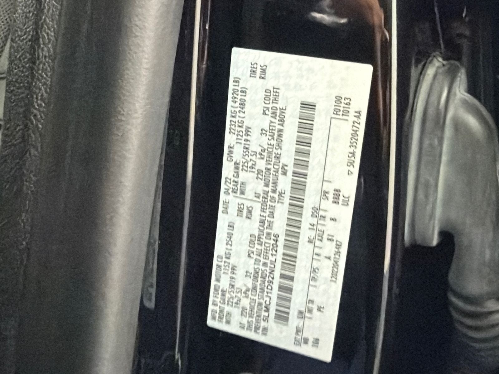 2022 Lincoln Corsair Standard