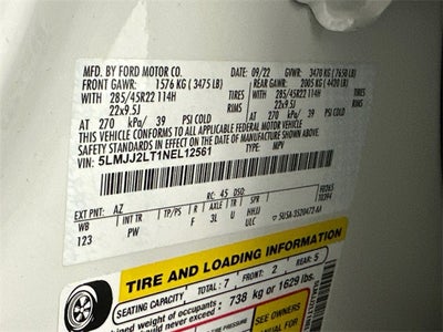 2022 Lincoln Navigator Reserve