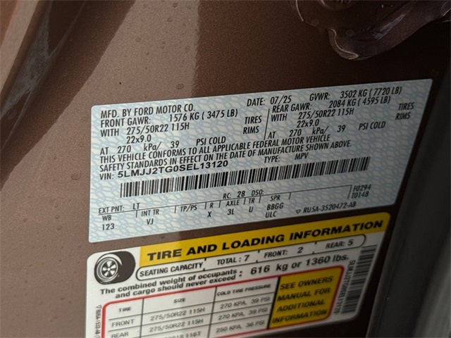 2025 Lincoln Navigator Black Label