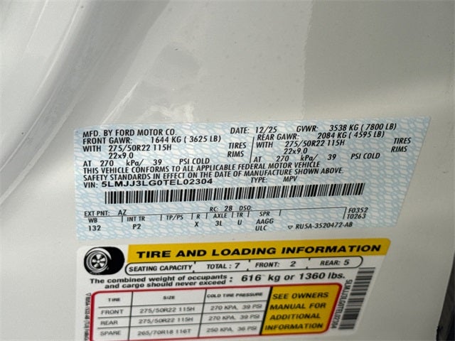 2026 Lincoln Navigator L Reserve