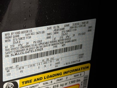 2026 Lincoln Navigator L Reserve