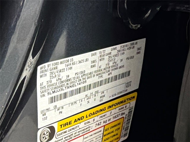 2022 Lincoln Navigator L L Reserve