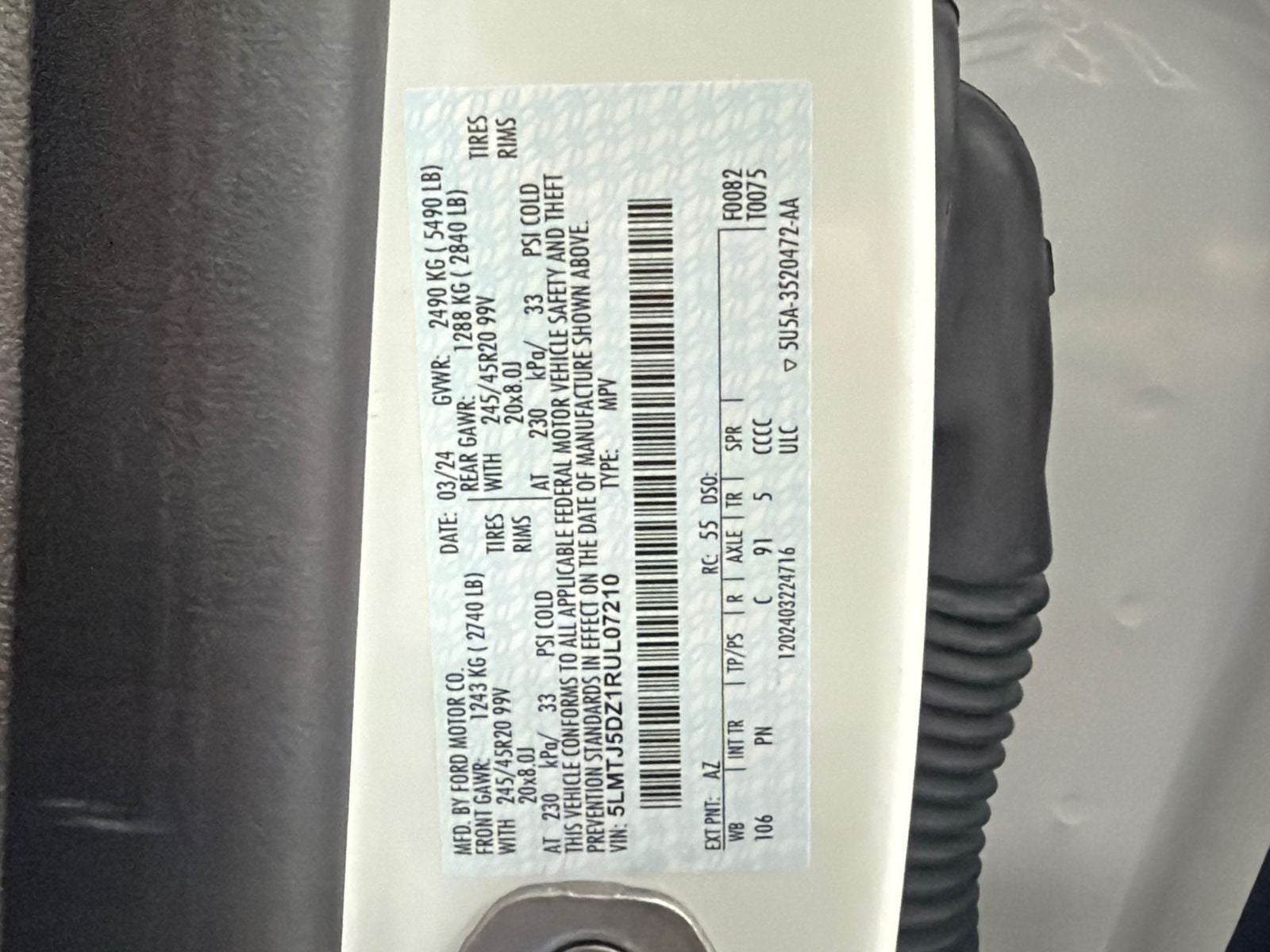 2024 Lincoln Corsair Plug-In Hybrid Grand Touring