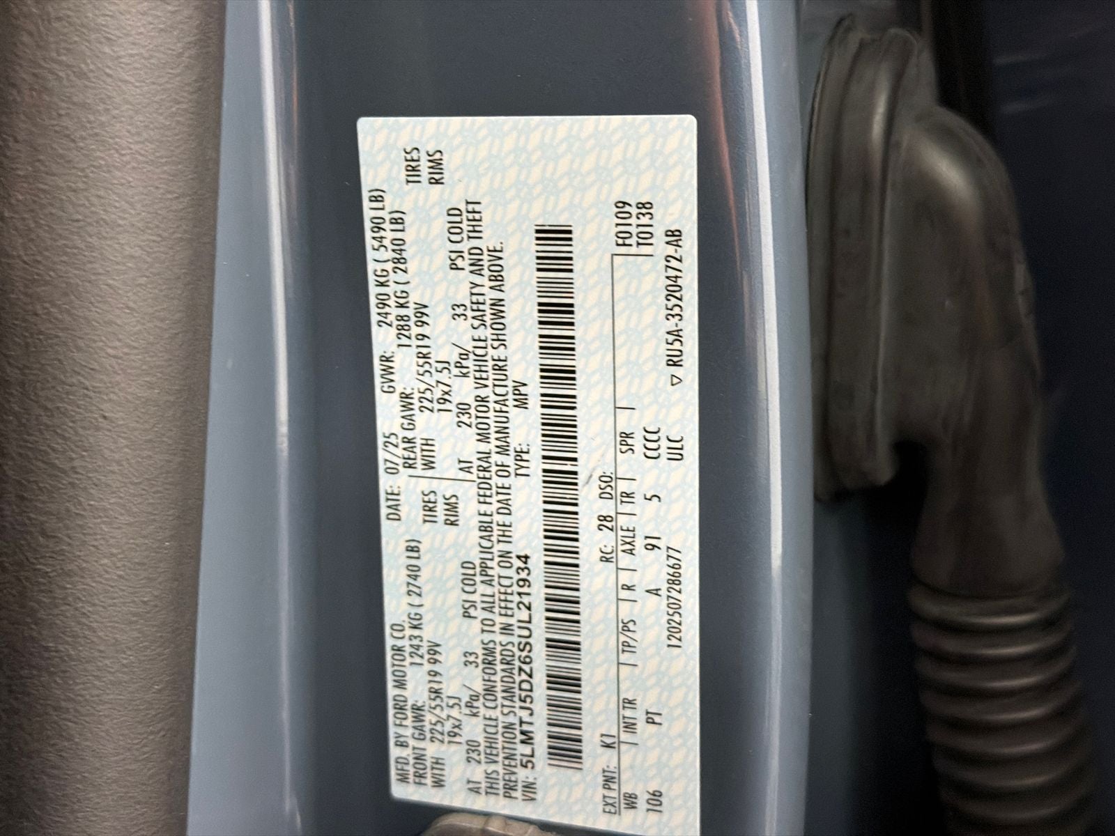 2025 Lincoln Corsair Plug-In Hybrid Grand Touring