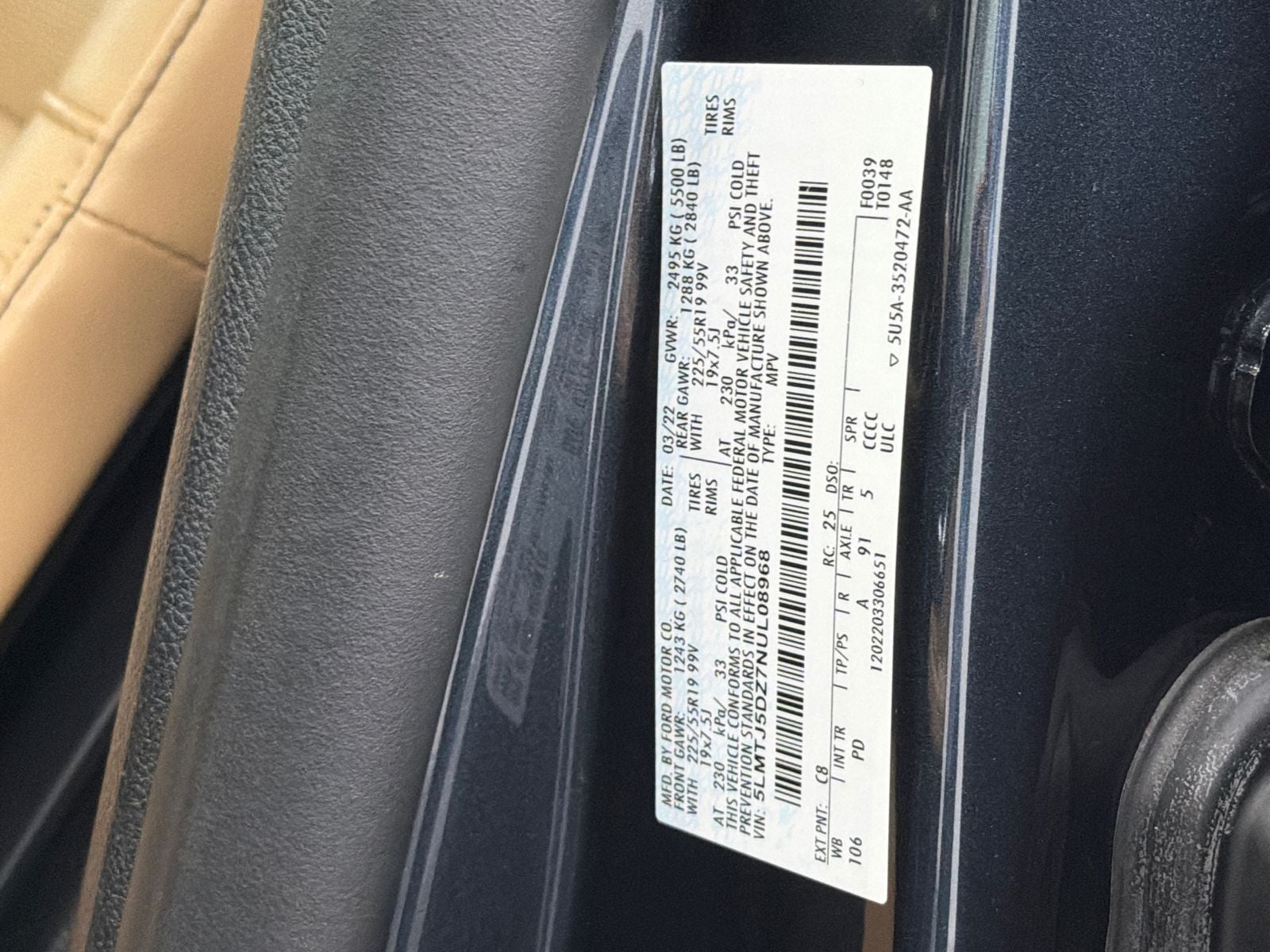 2022 Lincoln Corsair Plug-In Hybrid Grand Touring