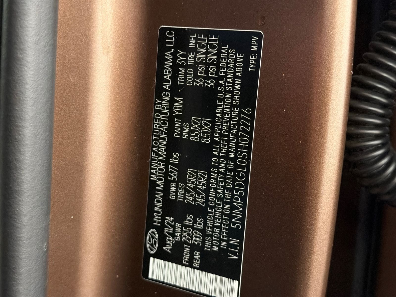 2025 Hyundai Santa Fe Calligraphy