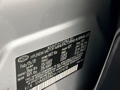 2020 Hyundai Santa Fe SEL