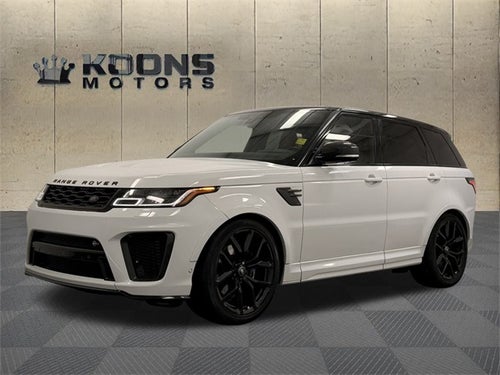 2022 Land Rover Range Rover Sport SVR