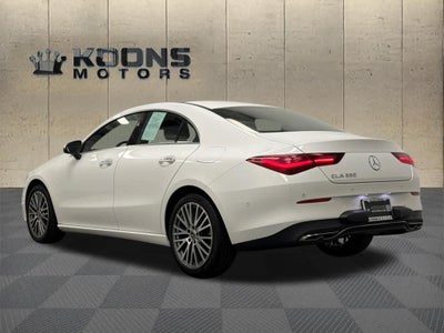 2025 Mercedes-Benz CLA CLA 250