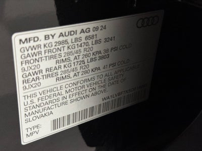 2025 Audi Q7 55 Premium Plus quattro