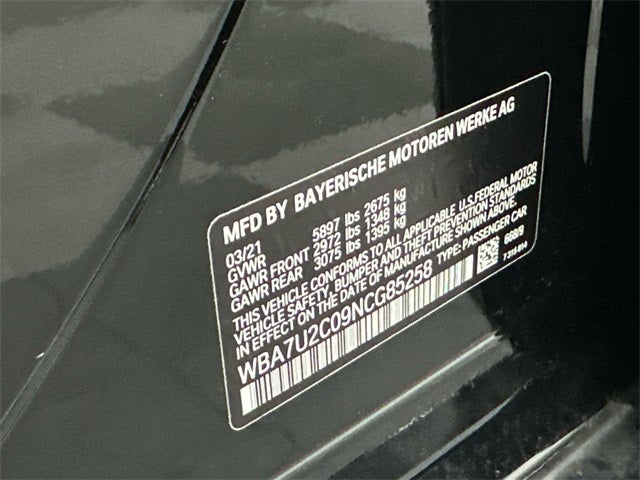 2022 BMW 7 Series 750i xDrive