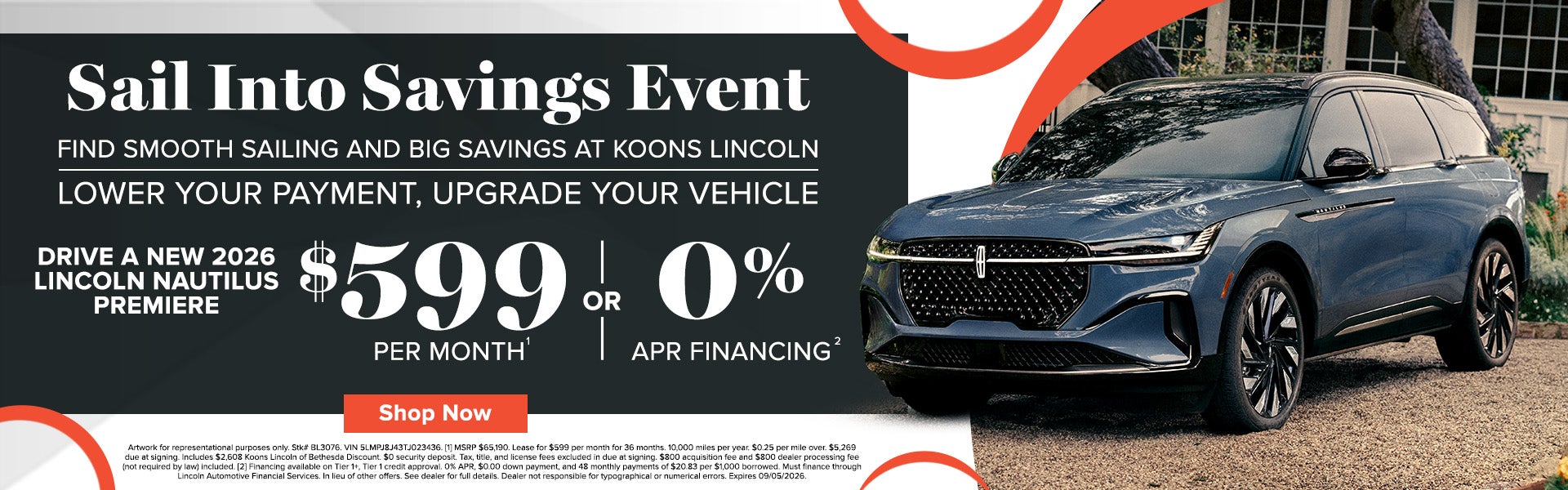 Sail Into Savings Event